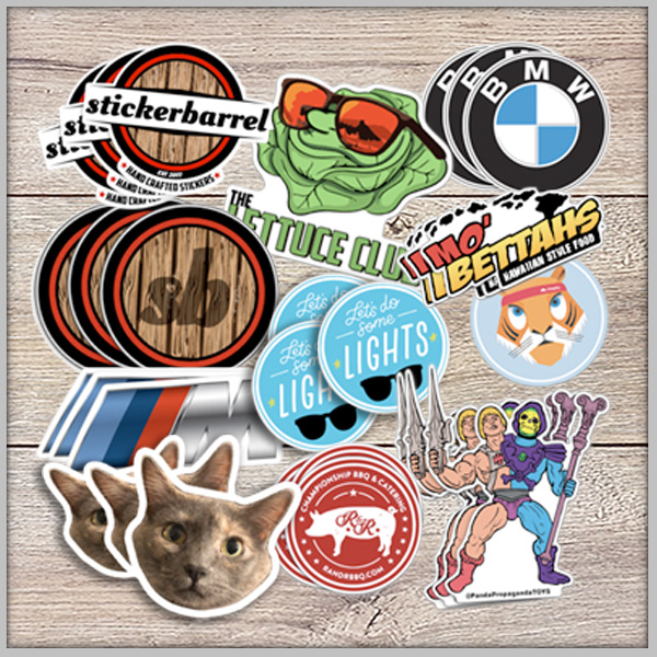 Die Cut Stickers