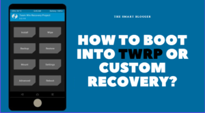 boot into TWRP