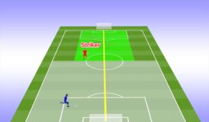 the center forward vs striker