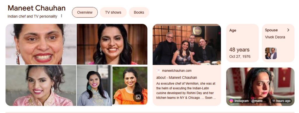 Maneet Chauhan Early Life And Culinary Passion